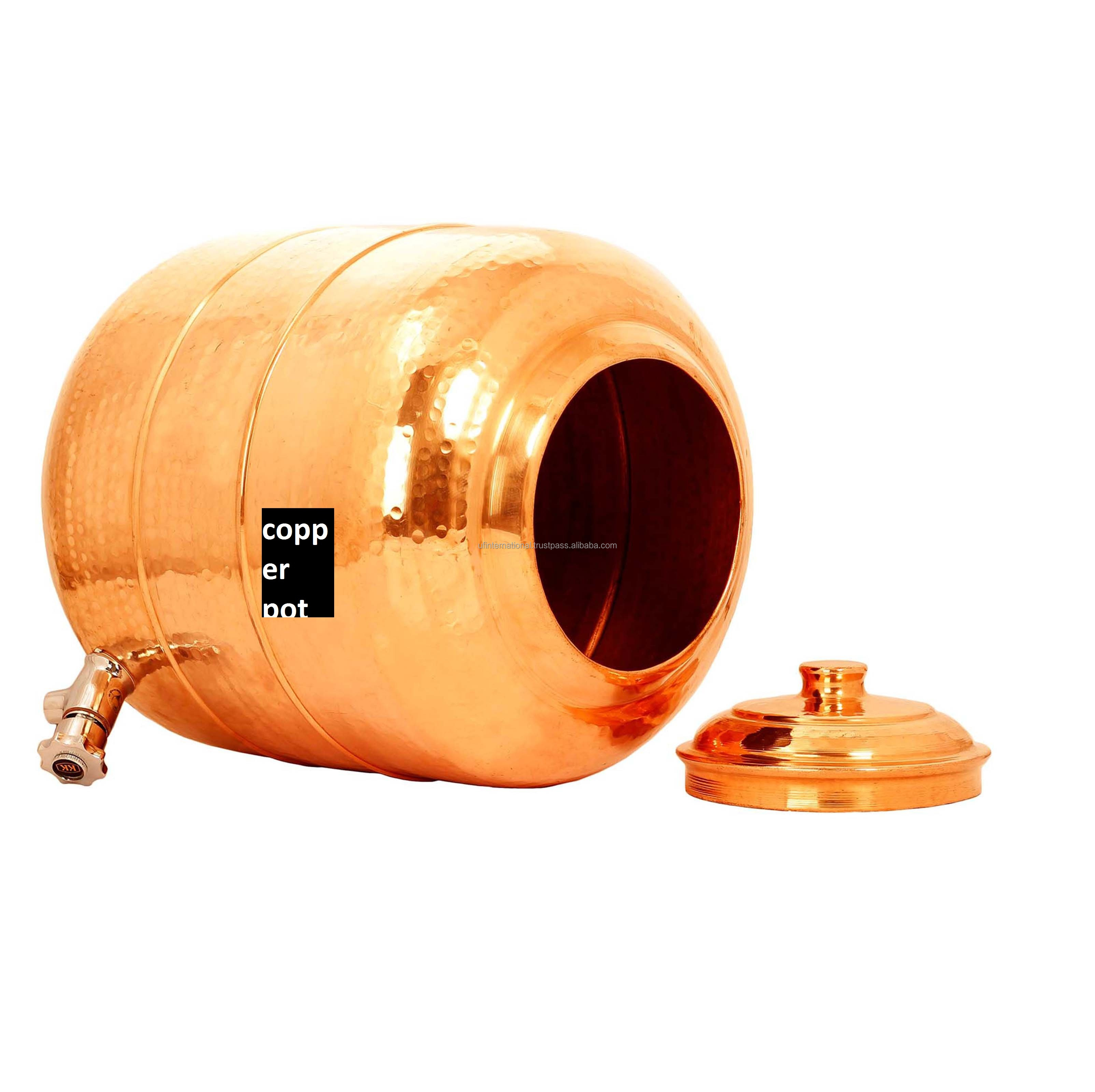 Copper tea kettle use and with 5 Litre hammered copper kettle and best quality piece for hot sale product