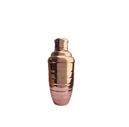 Antique Copper Shaker Bottle Cocktail Shakers Direct Factory Stainless Steel Copper Sublimation Shaker Cups Custom design