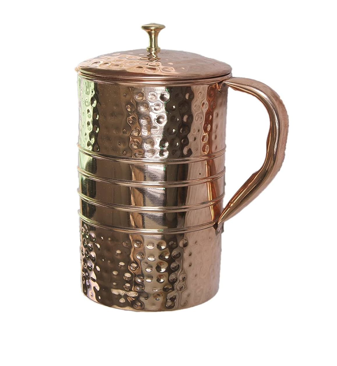 Luxury design Copper Ayurvedic Jug with Large Storing Space table decoration Designer Metal Jug At competitive price