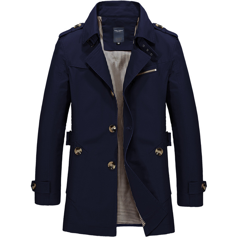 New men's jacket Windproof Warm Jackets Casual Jacket  New Arrival Fashion Coat for Man Overcoat