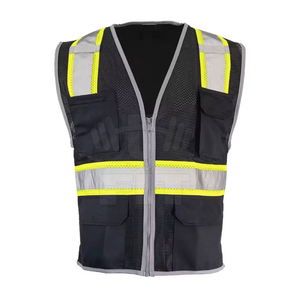 Manufacturer Supplier Safety Working Vest Wholesale Customized OEM Support With Custom Logo Safety Vest