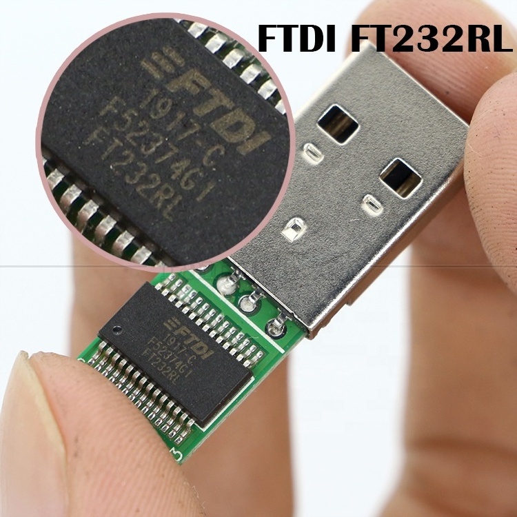 FTDI Chip FT232 USB to TTL 3.3V 5V Uart RTS CTS TXD RXD Serial Converter Cable for Arduino Raspberry Pi