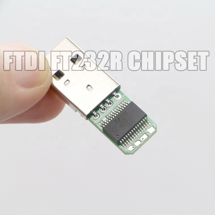 Custom FTDI FT232 Open Wires 5V 3.3V Bridge USB to Uart WE TTL Serial Cable