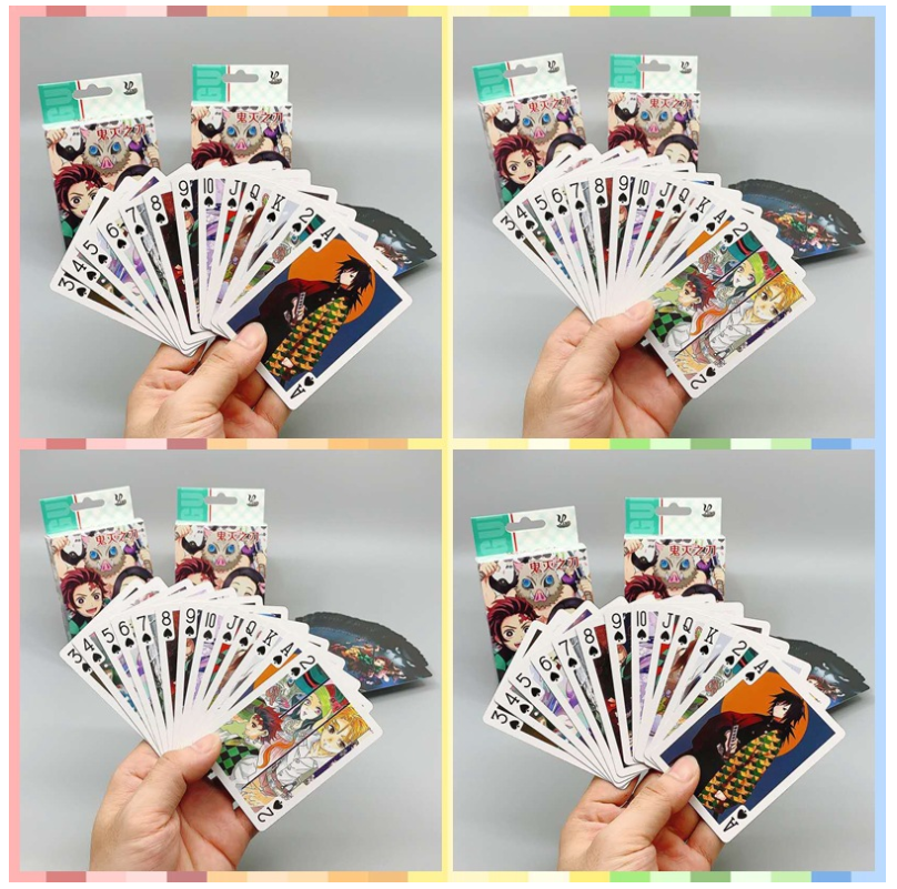 Demon Slayer Playing Card Hot Japanese Anime Demon Slayer For Anime Fans