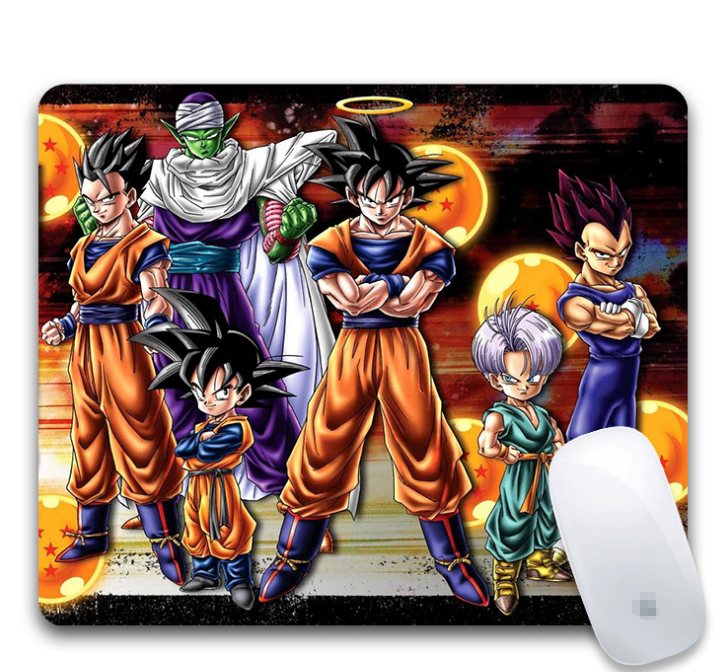 UFOGIFT Wholesale DBZ Customized Cheap Rubber Custom Japanese Anime Goku Mouse Pad