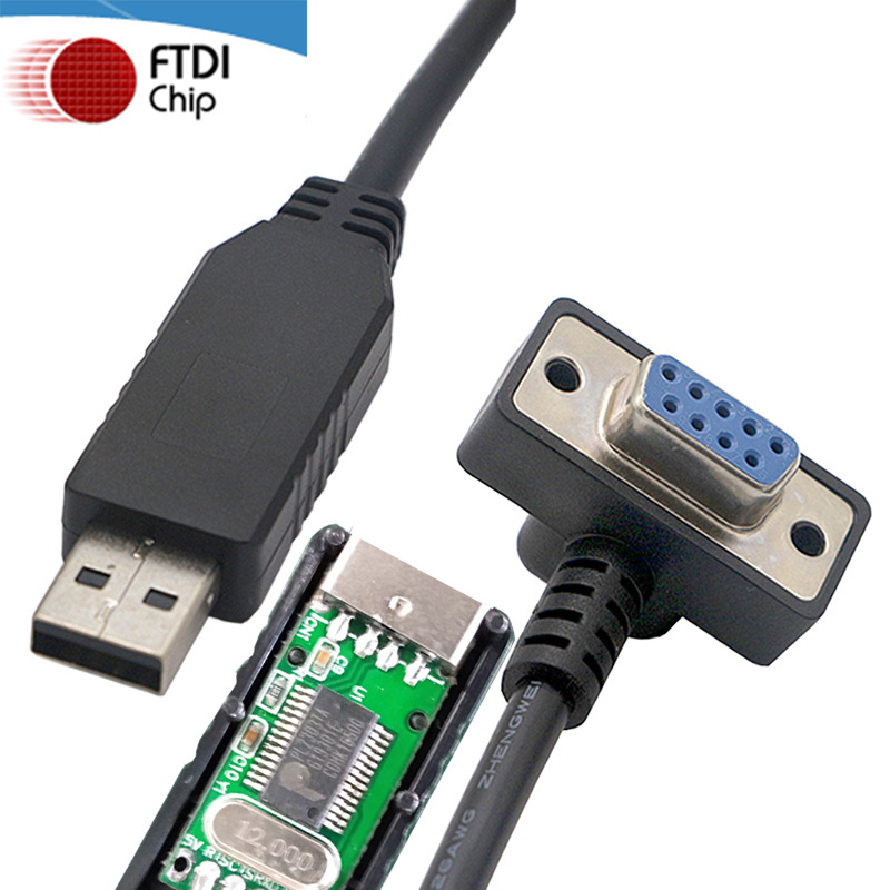 Plug and Play High Compatible WIN10 FTDI FT232RL PL2303 CP2102 USB to TTL Serial Cable DB9 PIN  RS232 Converter