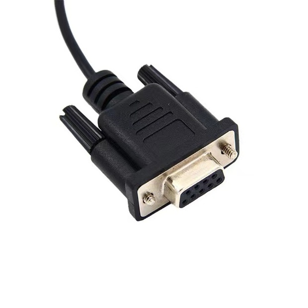 High Quality CH 9328 chip DB9 male/female to Serial RS232 USB Hid Keyboard Converter Adapter straight through connecting cable