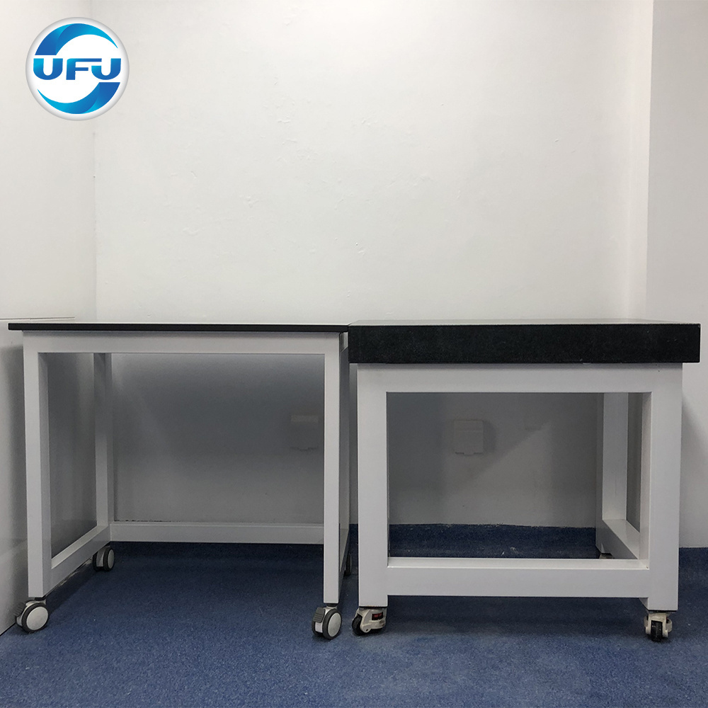 UFU Laboratory Industrial Stable Marble Top Balance Table Bench