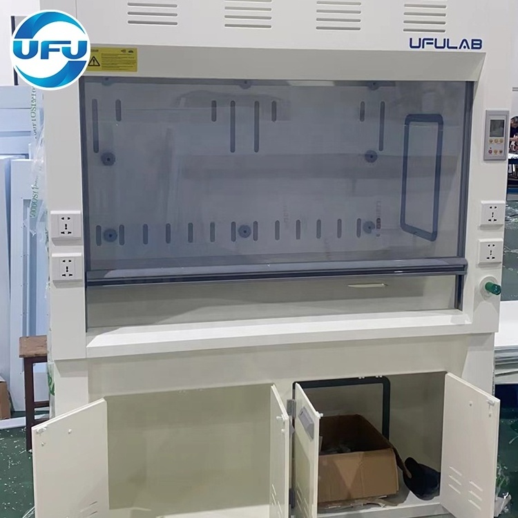 UFU PP Fume Hood Laboratory Furniture Full PP Fume Cupboard