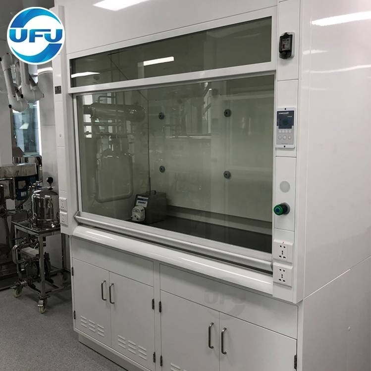 Laboratory Furniture Full Steel Fume Cupboard for School Chemistry Lab