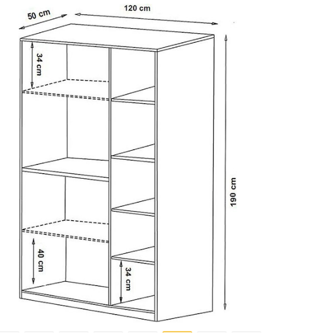 Latest design high quality bedroom wooden white 3 door wardrobe wardrobe