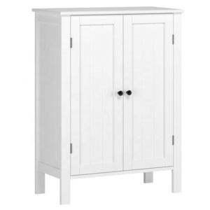 Multifunctional cheap discounted white mdf solid wood modern bathroom vanity cabinet under sink cabinet bathroom cabinet