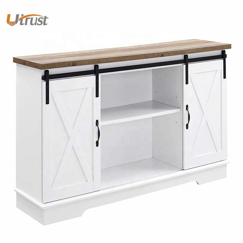 Fashion home goods clear perspex chinese wood cabinet tv stands en peso portable stand for tv with 2 doors and shelf for sale