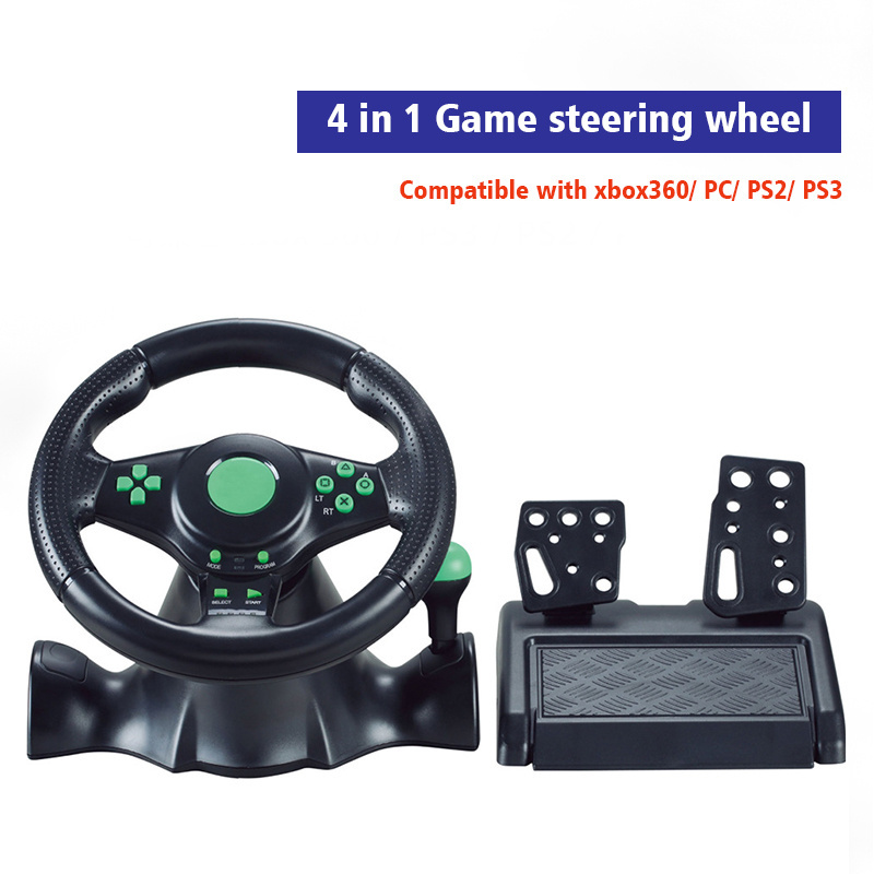 Driving Sim Racing Wheel GamePad Steering Wheel Vibration Joysticks For PS3 Game Remote Controller Wheels Drive for PC/PS3/PS2