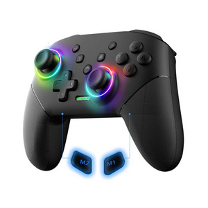 Data Frog S80 Wireless Gamepad For Nintendo Switch OLED/LITE/PC Pro Game Controller with Programmable Turbo Function RGB Light