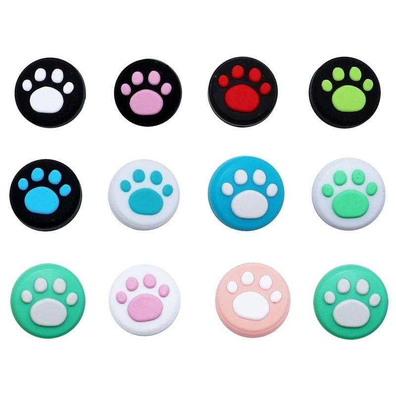 Switch Lite Cat Paw Thumb Stick Grip Cap Cover For Nintendo Switch Thumb Grip for Nintendo Switch Oled Joystick Cap