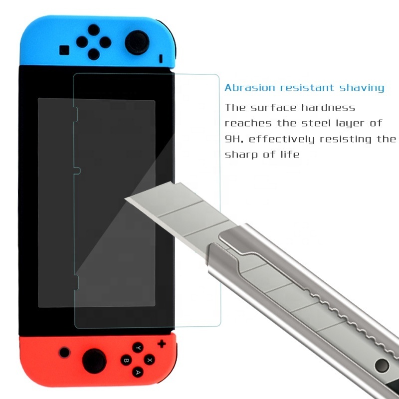 Data Frog  For Nintendo Switch Screen Protector Template Glass for Nintend Switch Console Consola NS Accessories