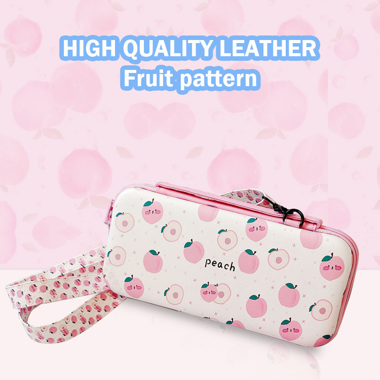 DATA FROG Portable Travel Carrying Case For Nintendo Switch/Lite Console Fruit Style Storage Bag For Nintendo Switch Accessories