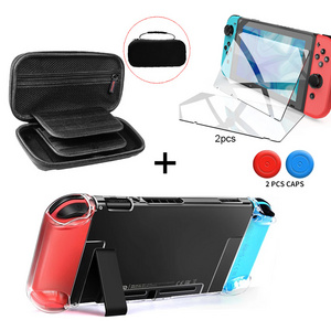 4 in 1 game accessory set  For Nintendo Switch Accessories Case For Nintendo Switch Accessories Kit Bundle