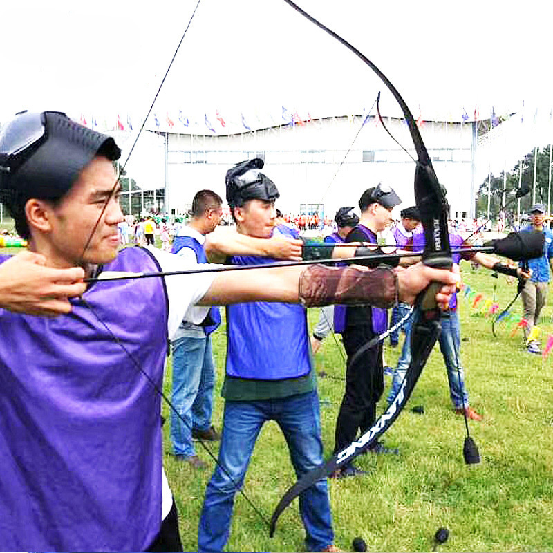 Custom Attack and defense arrows For Games ecurve bow split metal recurve bow compound bow