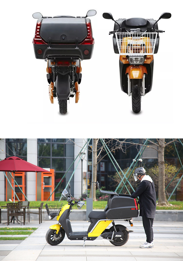 New electric motorcycle scooter delivery box tail box e cargo for sale