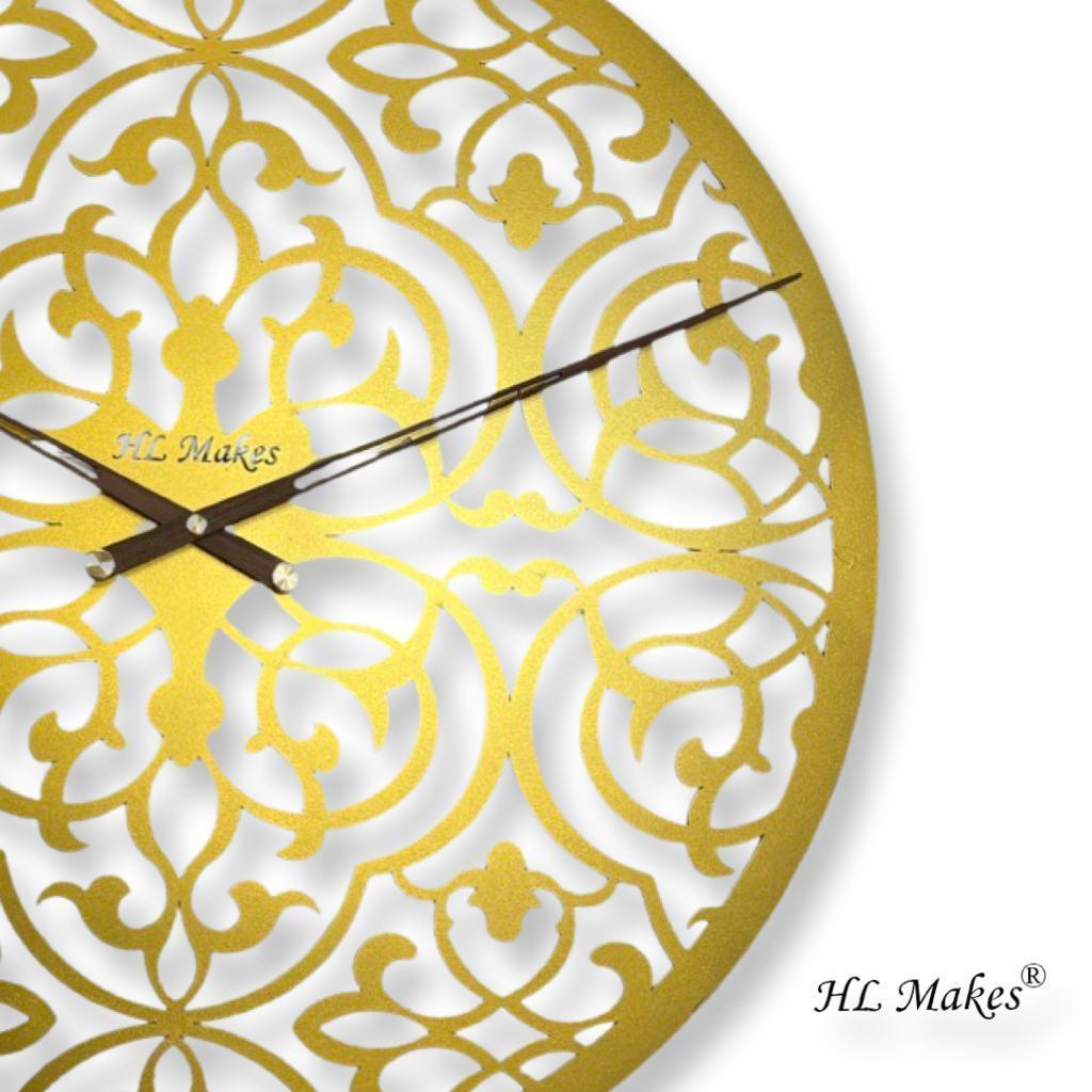 Wall Clock Decorative New Design Sacred Geometry Persian Art Geometry Wall Clock 60CM Unique Design Novelty wall clocks