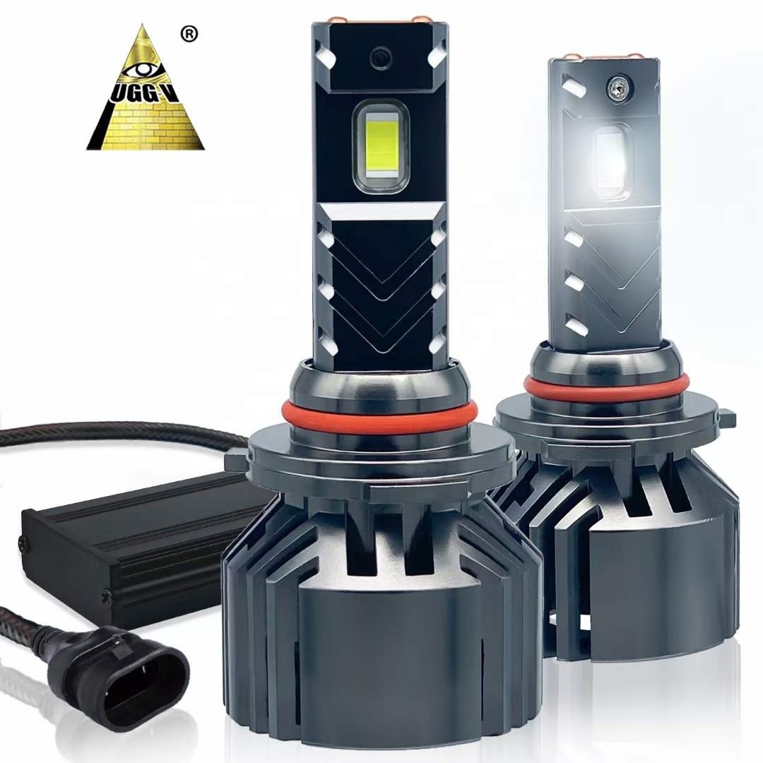 2024 UGF25 Led Headlight 100w 20000 Lumens 12V 9006 Led Headlight Conversion Kit H11 H7 H4 High Low Beam Headlamp