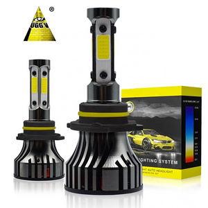 9000 Lumen UG4 4Sides 80 Watts LED Headlight Bulb H1 H3 H4 H7 H8 H9 H10 H11 Compatible Car LED Light 100W Power Automobile H16