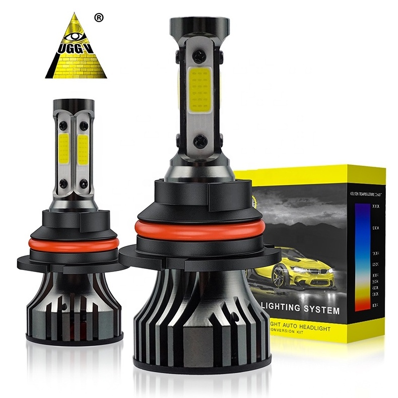 9000 Lumen UG4 4Sides 80 Watts LED Headlight Bulb H1 H3 H4 H7 H8 H9 H10 H11 Compatible Car LED Light 100W Power Automobile H16