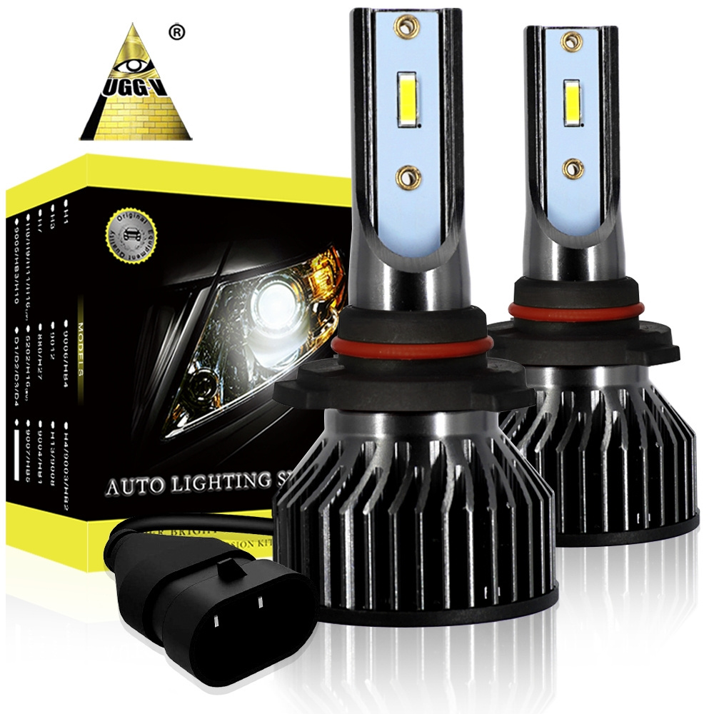 T5S LED Car Headlight Bulb H1 H3 H4 H7 H8 H9 H10 H11 H13 9004 9005 9006 9007 for 80 Watts 9000 Lumen Universal Car Accessories