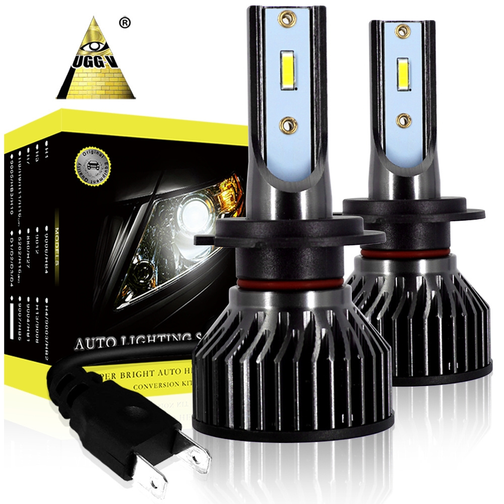 T5S LED Car Headlight Bulb H1 H3 H4 H7 H8 H9 H10 H11 H13 9004 9005 9006 9007 for 80 Watts 9000 Lumen Universal Car Accessories