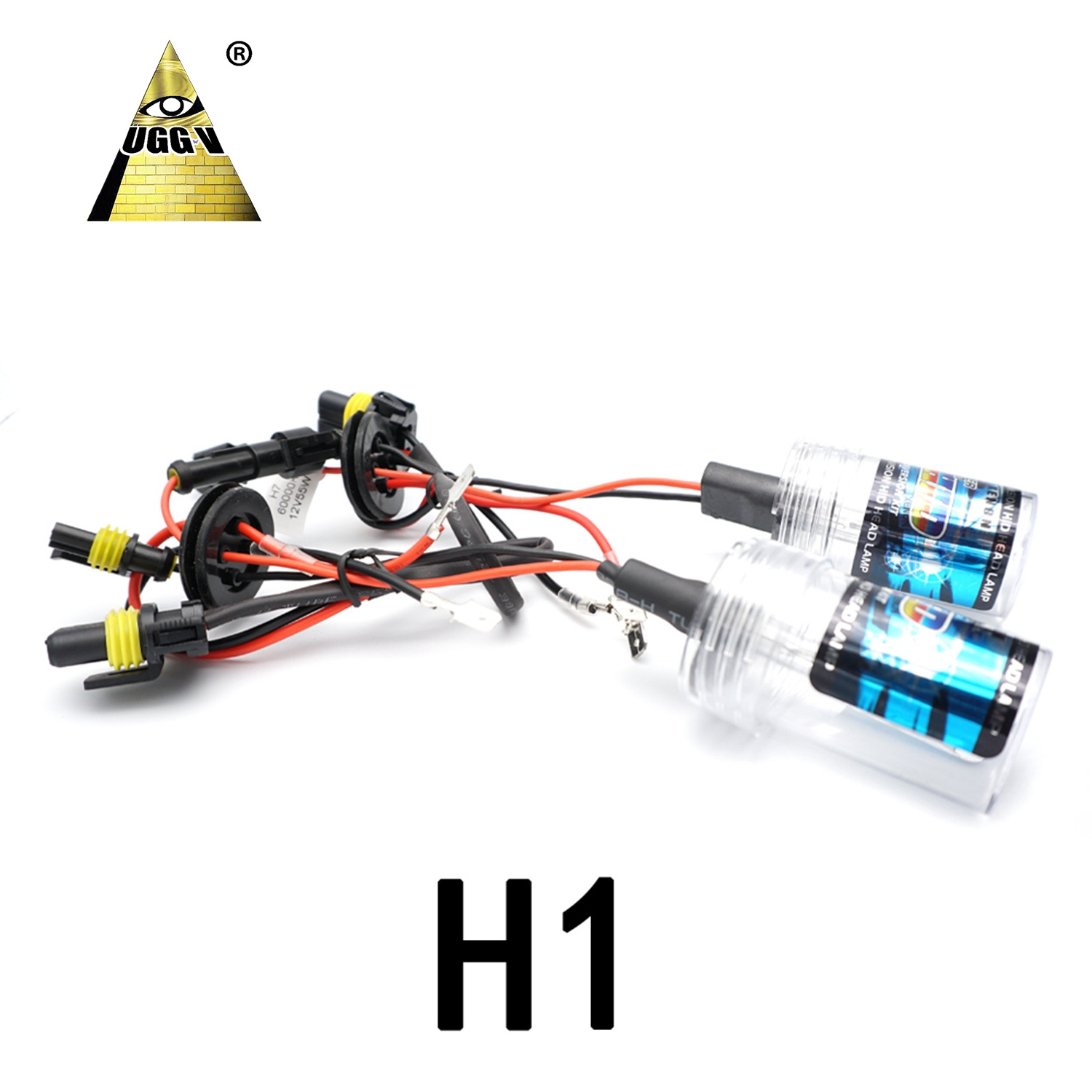 Yellow LED Xenon HID Bulb 4300K 6000K 8000K H1 H3 H7 H8/H9/H11 9005/HB3 9006/HB4 880 881 Car Headlight Fog Lights