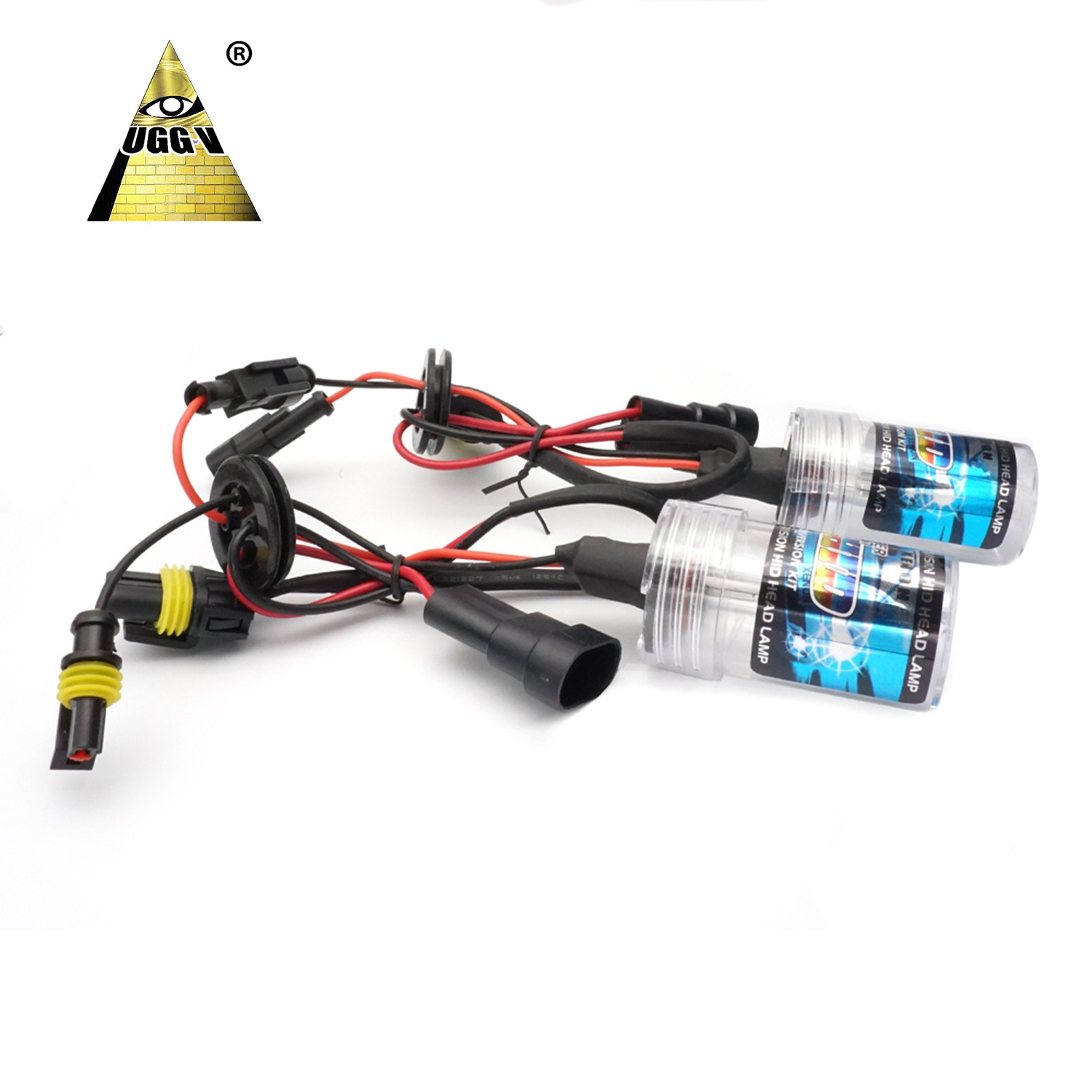 Yellow LED Xenon HID Bulb 4300K 6000K 8000K H1 H3 H7 H8/H9/H11 9005/HB3 9006/HB4 880 881 Car Headlight Fog Lights