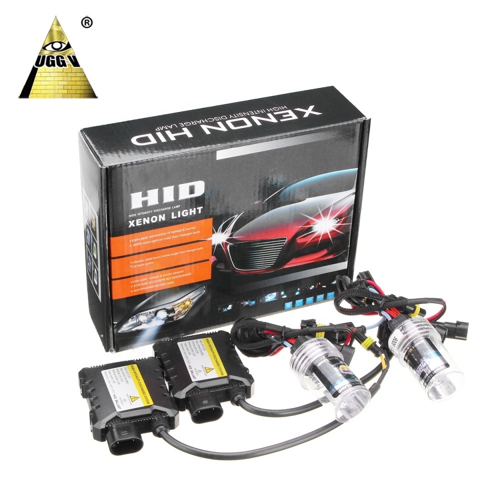 Xenon H7 35W 55W Slim Ballast kit HID Xenon Headlight bulb 12V H1 H3 H11 h7 D1 xenon hid kit 4300k 6000k Replace Halogen Lamp