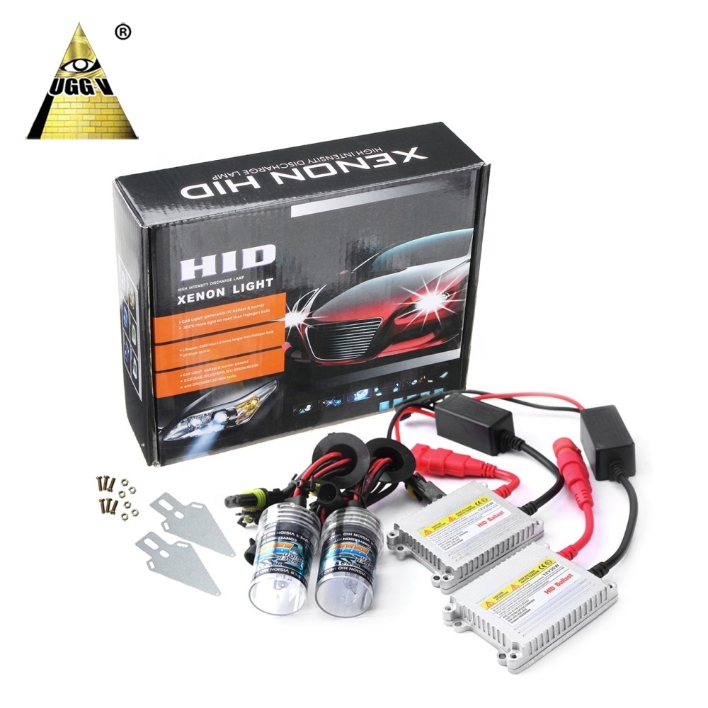 Xenon H7 35W 55W Slim Ballast kit HID Xenon Headlight bulb 12V H1 H3 H11 h7 D1 xenon hid kit 4300k 6000k Replace Halogen Lamp