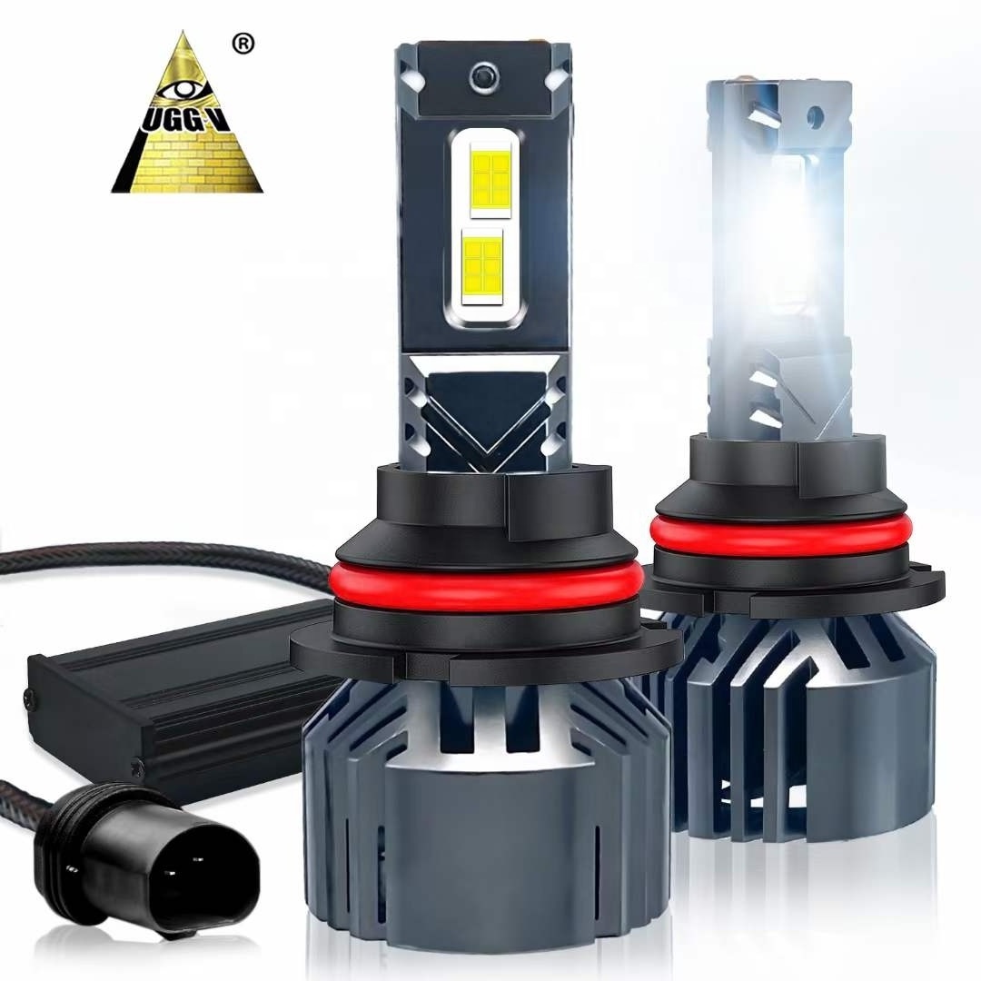 2024 UGF25 Led Headlight 100w 20000 Lumens 12V 9006 Led Headlight Conversion Kit H11 H7 H4 High Low Beam Headlamp