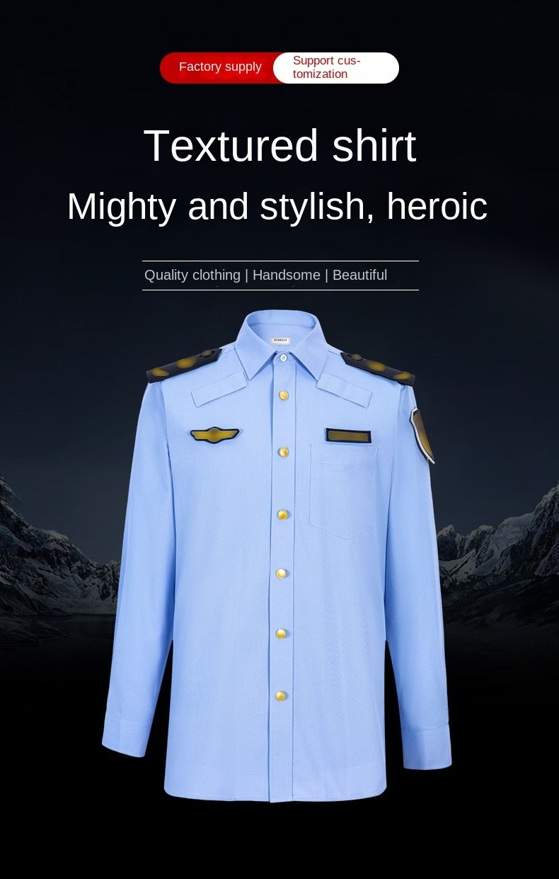 restaurant doorman workwear plus size hotel concierge wholesale guard security uniform design