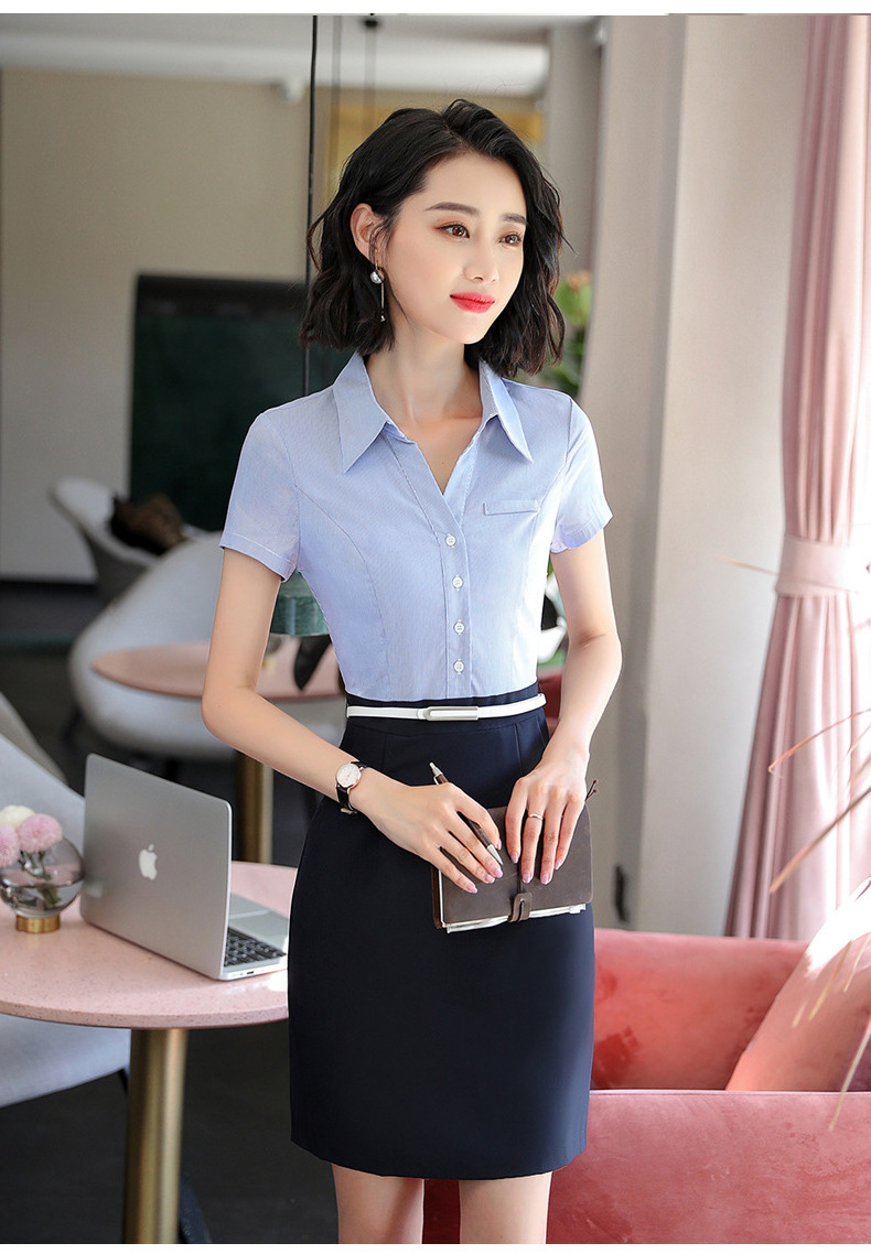 Hotel waitress uniform manager ladies elegant dresses office for long skirts for women