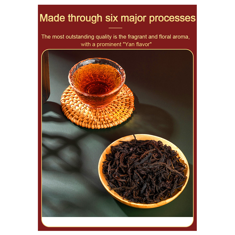 Wholesale Factory 300g Da Hong Pao Oolong Tea Loose Leaf Oolong Cha Tea