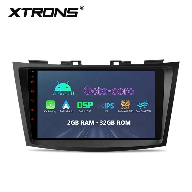 XTRONS 9 inch Android touch screen car stereo for suzuki swift ertiga with DSP GPS OBD 3G 4G WIFI DVR CAMERA