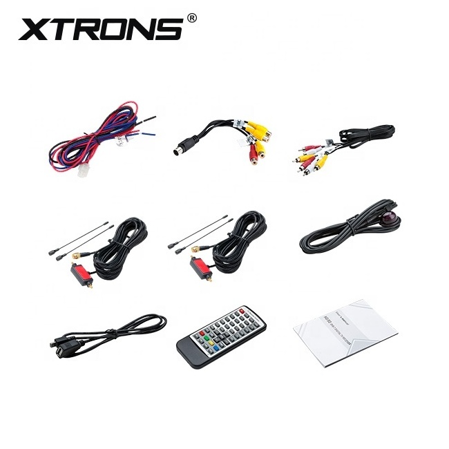 XTRONS FV010 HD SD Dual Antenna car dvb-t tv tuner receiver box, digital tv receiver