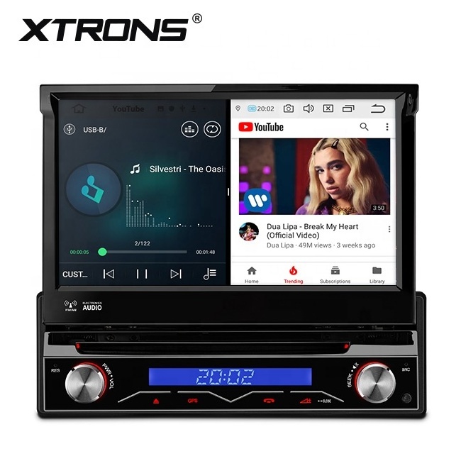 XTRONS 7inch Touch Screen android 1din universal car DVD player with Screen Mirroring Function, car stereo universal