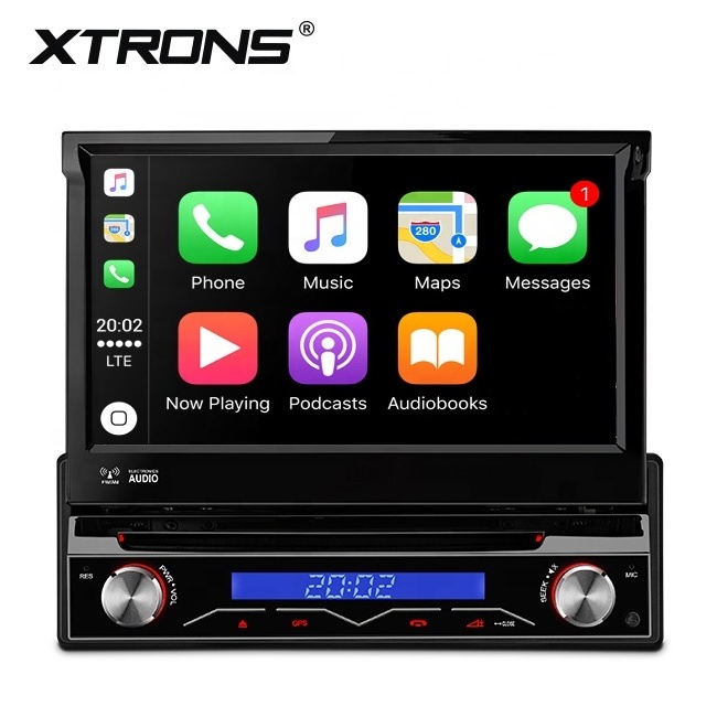 XTRONS 7inch Touch Screen android 1din universal car DVD player with Screen Mirroring Function, car stereo universal