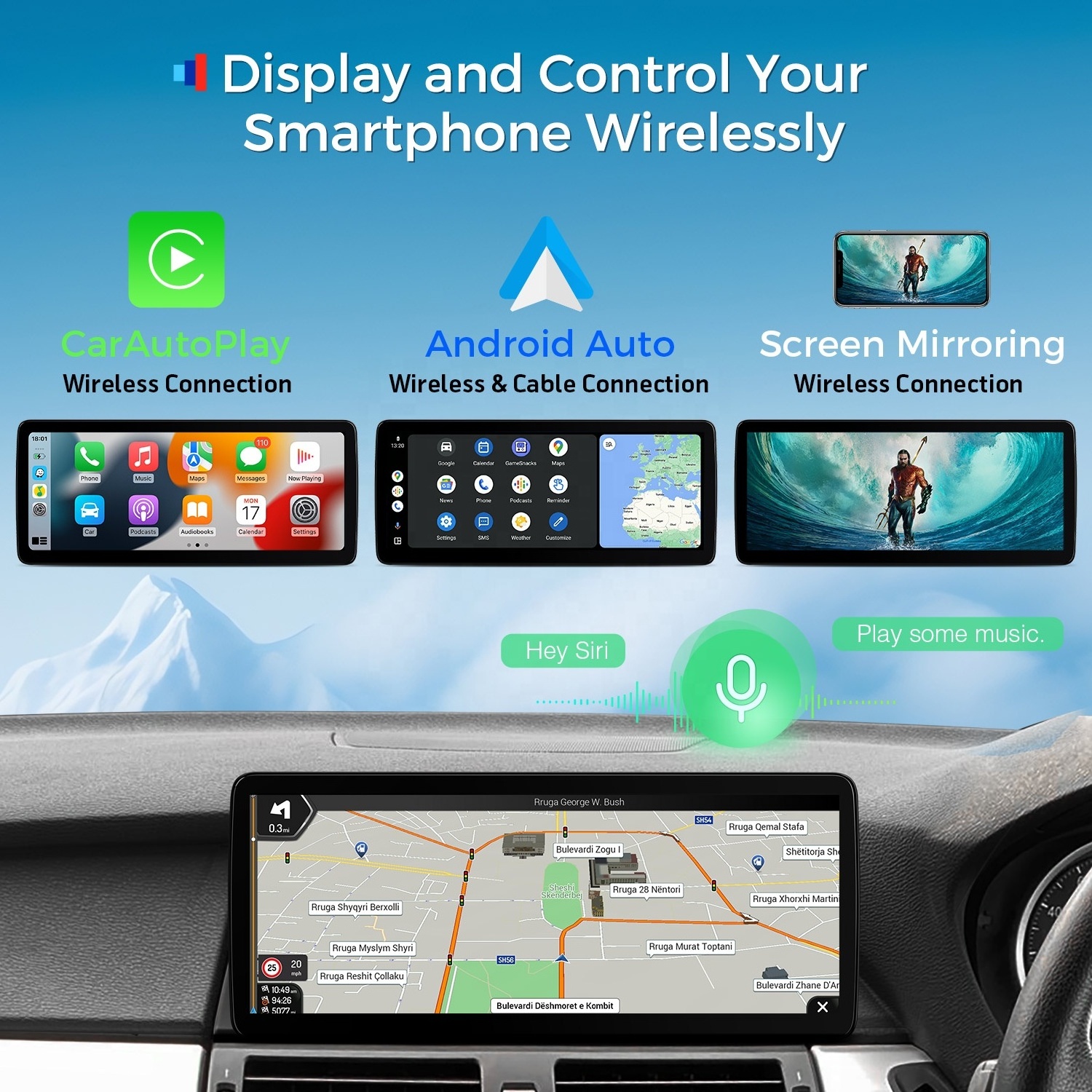 XTRONS 12.3 Inch Android 13 8Core 64GB Radio Android For BMW X5 E70 X6 E71 Carplay Screen 4G LTE Android Auto Estereo Para Autos