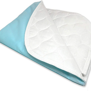 Custom Quilted Waterproof Underpad Washable and Reusable Incontinence Bed Pad