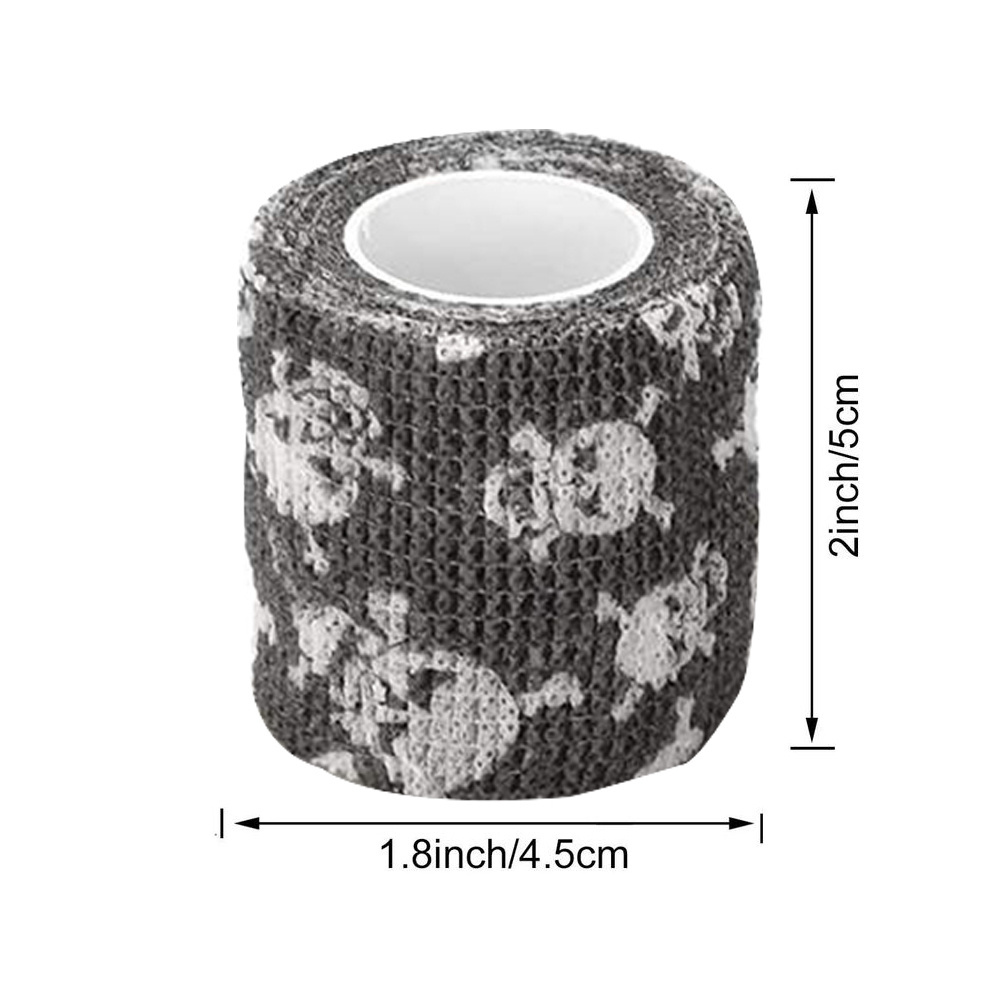 wholesale disposable Tattoo grip cover elastic self-adhesive bandage printing grip tape tattoo