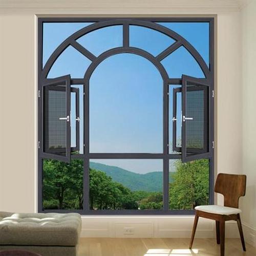 2023 Latest Design the Mediterranean Arch Window  With High Quality aluminum Frame grc window frame