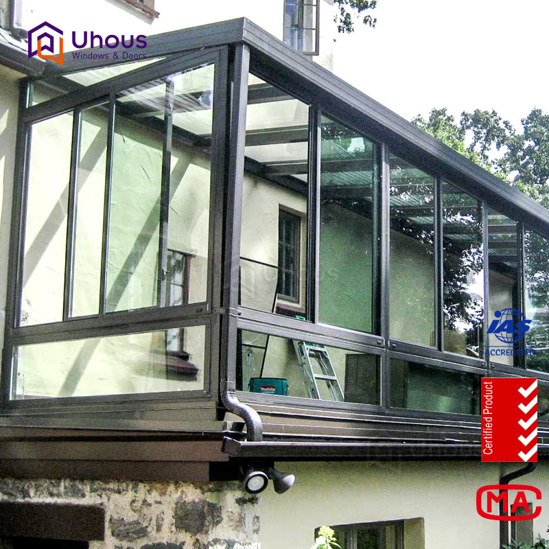 New Products replacement customized aluminium bay windows for sale