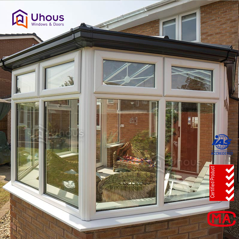 New Products replacement customized aluminium bay windows for sale