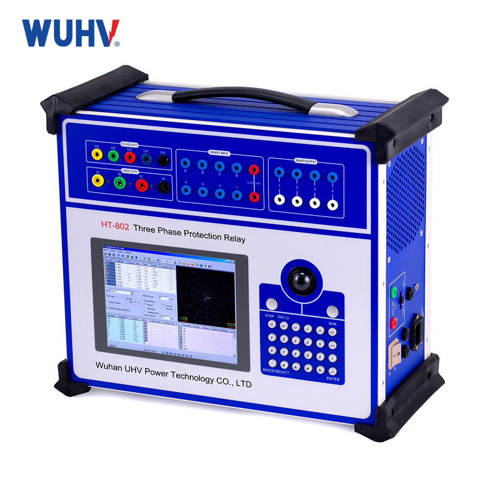 UHV-802 UHV Intelligent Relay Protection Microcomputer Tester Instrument Low Price Second Current Injection Relay Tester